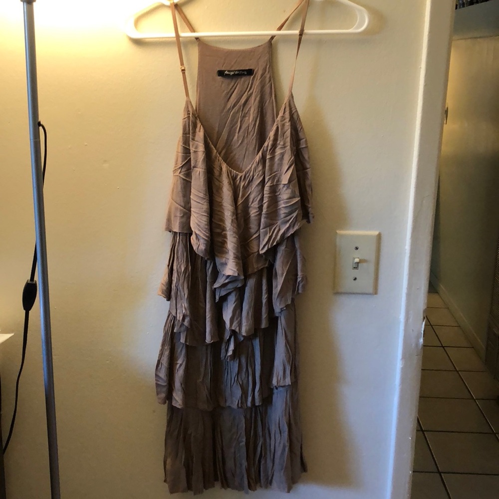 Taupe dress